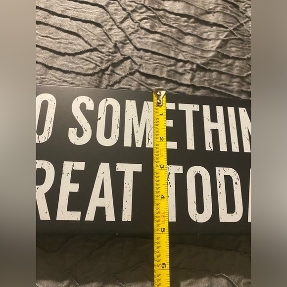 Distressed Do Something Great Today Sign - Picture 2 of 7